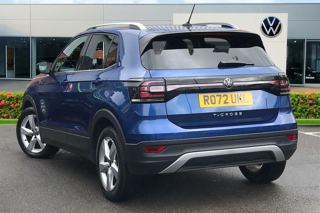 Volkswagen T-Cross 1.5 Tsi Evo Sel Dsg Blue #3