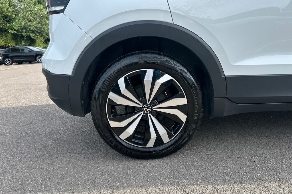 Volkswagen T-Cross 1.0 Tsi Black Edition RF73KHU White #5
