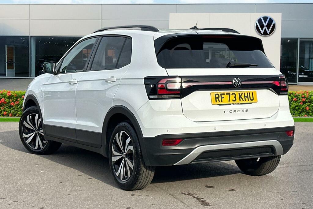 Volkswagen T-Cross 1.0 Tsi Black Edition RF73KHU White #3
