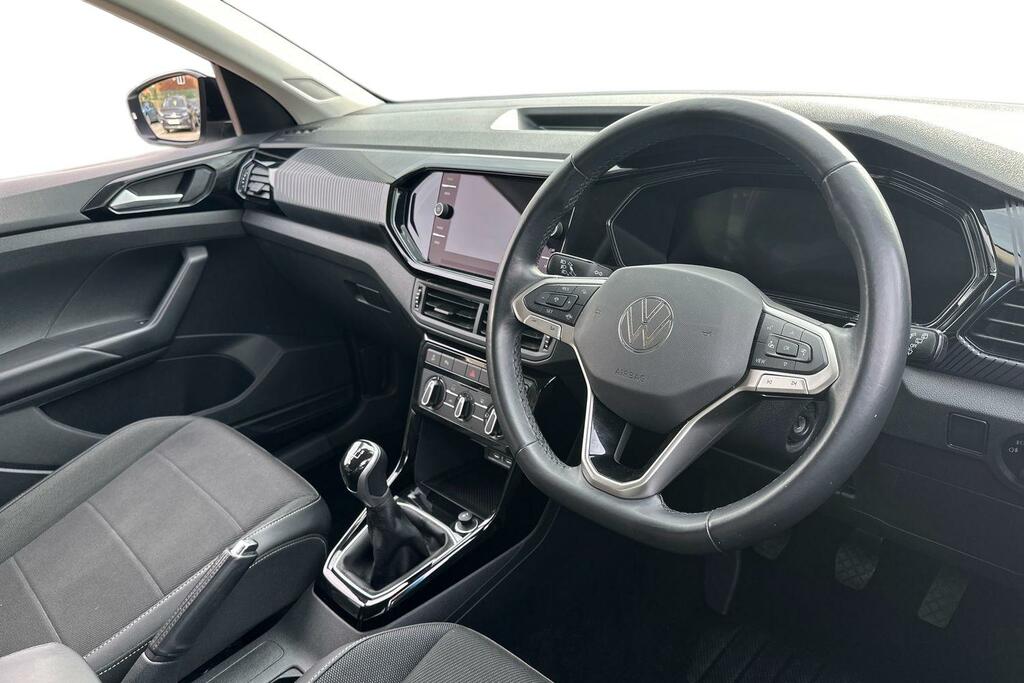Volkswagen T-Cross 1.0 Tsi Black Edition RF73KHU White #6