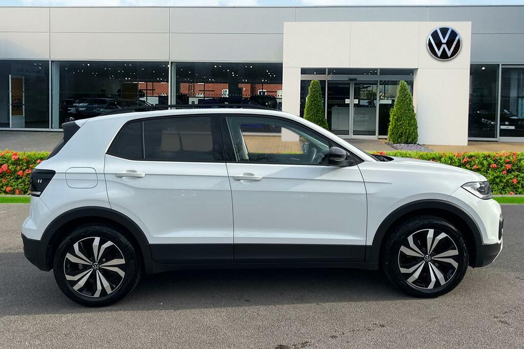 Volkswagen T-Cross 1.0 Tsi Black Edition RF73KHU White #4