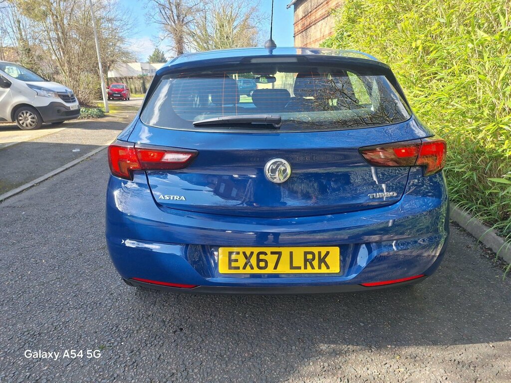 Vauxhall Astra 1.4I Turbo Elite Euro 6 EX67LRK Blue #4