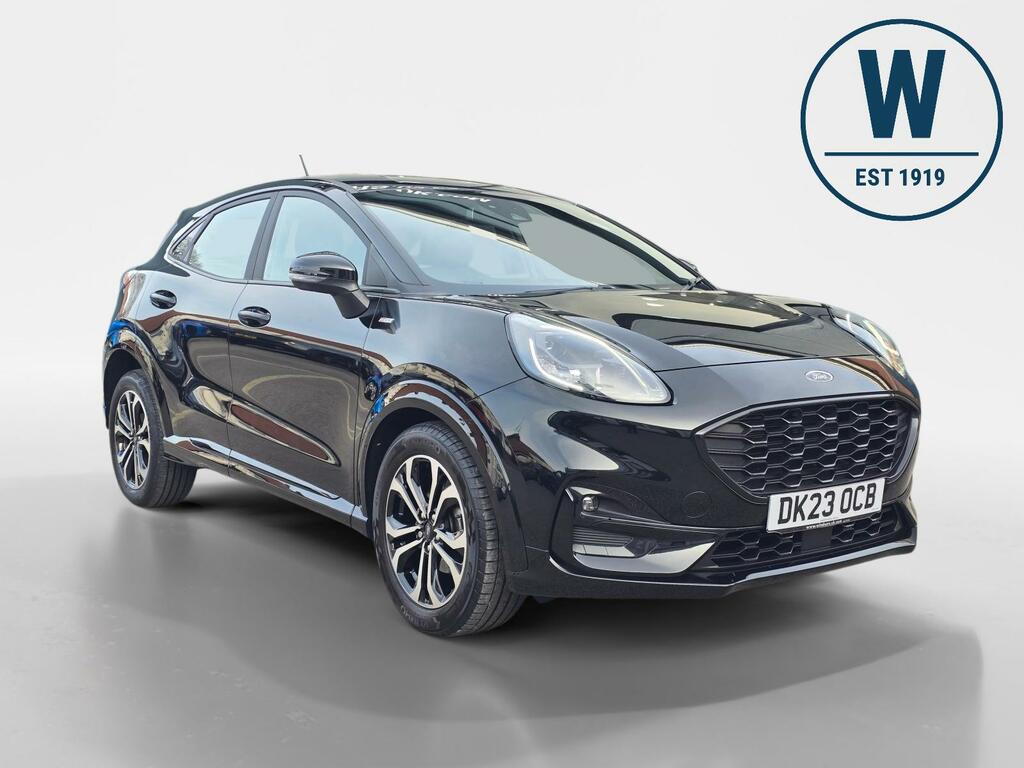 Ford Puma 1.0T Ecoboost Mhev St-line Suv Hybrid D Black