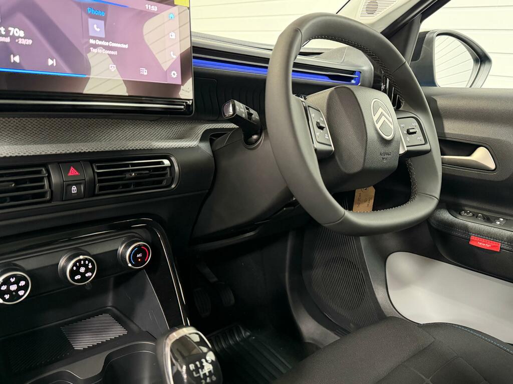 Citroen C3 1.2 Turbo Plus Hatchback Euro 6 YM25SVL Blue #4