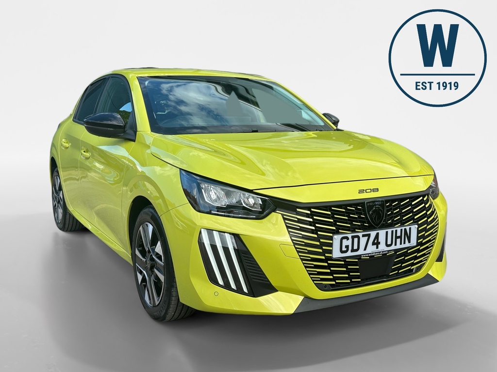 Peugeot 208 1.2 Puretech Allure Hatchback Eu Yellow