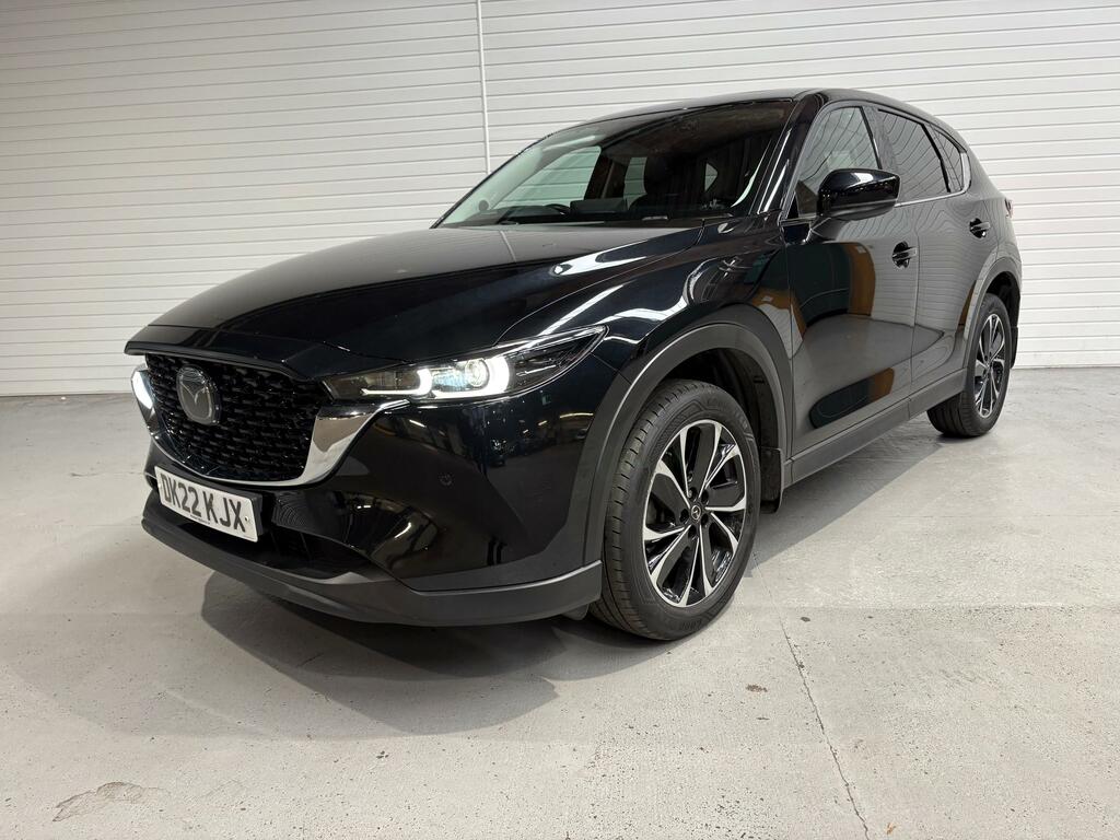 Mazda CX-5 2.2 Skyactiv-d Sport Suv Euro 6 DK22KJX Black #3