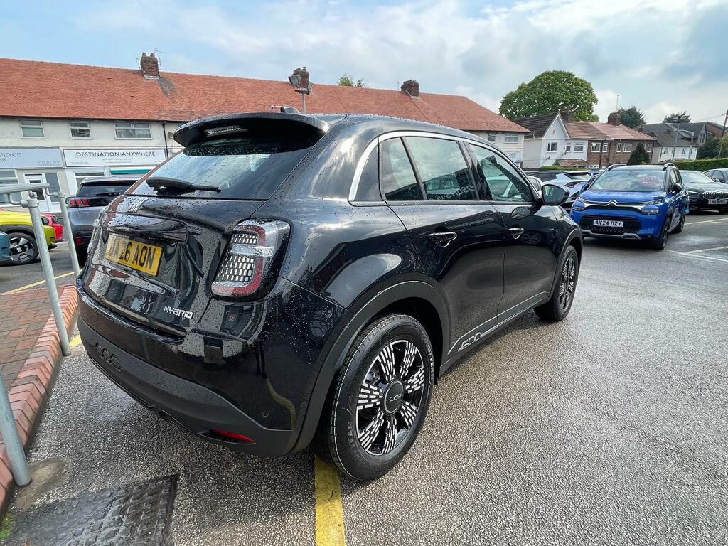 Fiat 600 1.2 Mhev Suv Hybrid E-dct Euro 6 Ss DA26AON Black #6