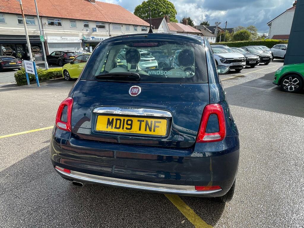 Fiat 500 1.2 Lounge Hatchback Euro 6 Ss MD19TNF Blue #6