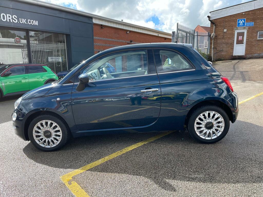 Fiat 500 1.2 Lounge Hatchback Euro 6 Ss MD19TNF Blue #4