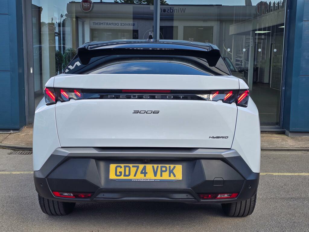 Peugeot 3008 1.2 Gt Suv Hybrid E-dsc6 Euro 6 Ss GD74VPK White #5