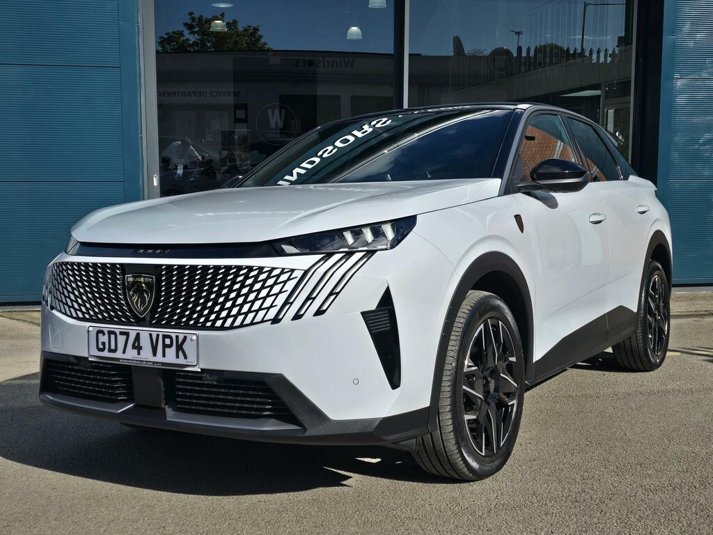 Peugeot 3008 1.2 Gt Suv Hybrid E-dsc6 Euro 6 Ss GD74VPK White #3