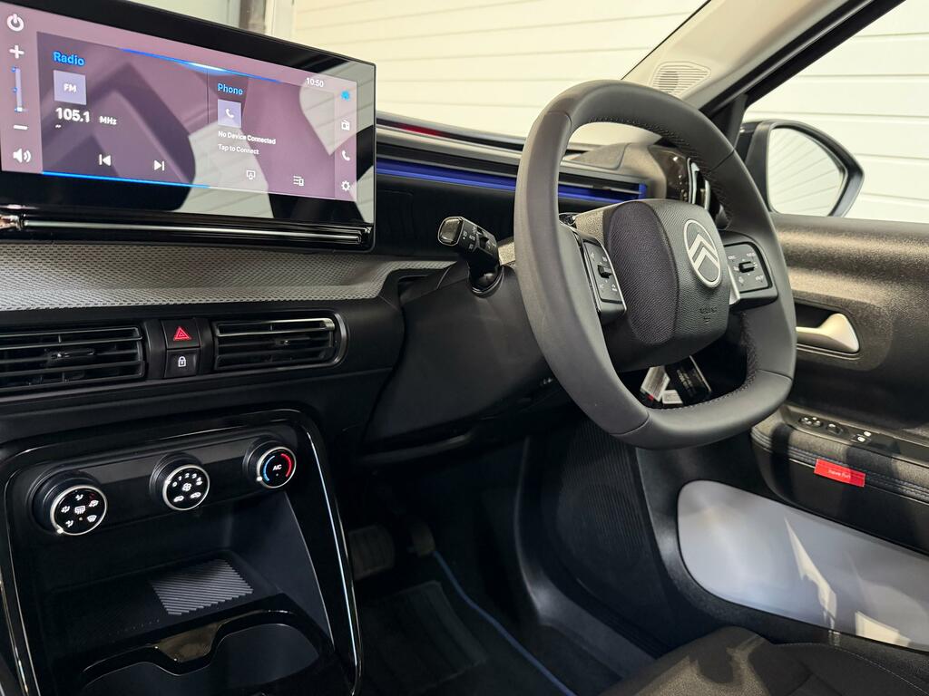 Citroen C3 Standard Range 44Kwh Plus Hatchback A YD25FMC Black #4