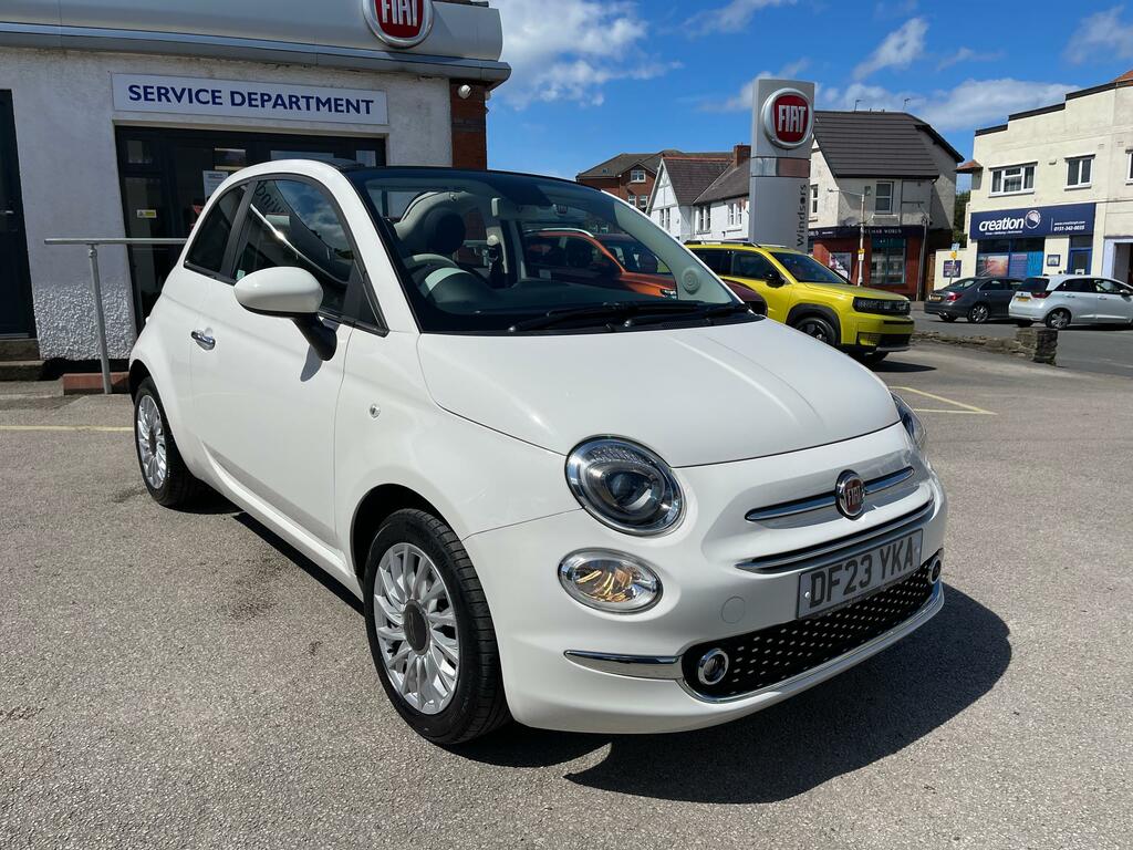 Fiat 500C 1.0 Mhev Convertible Euro 6 Ss DF23YKA White #2