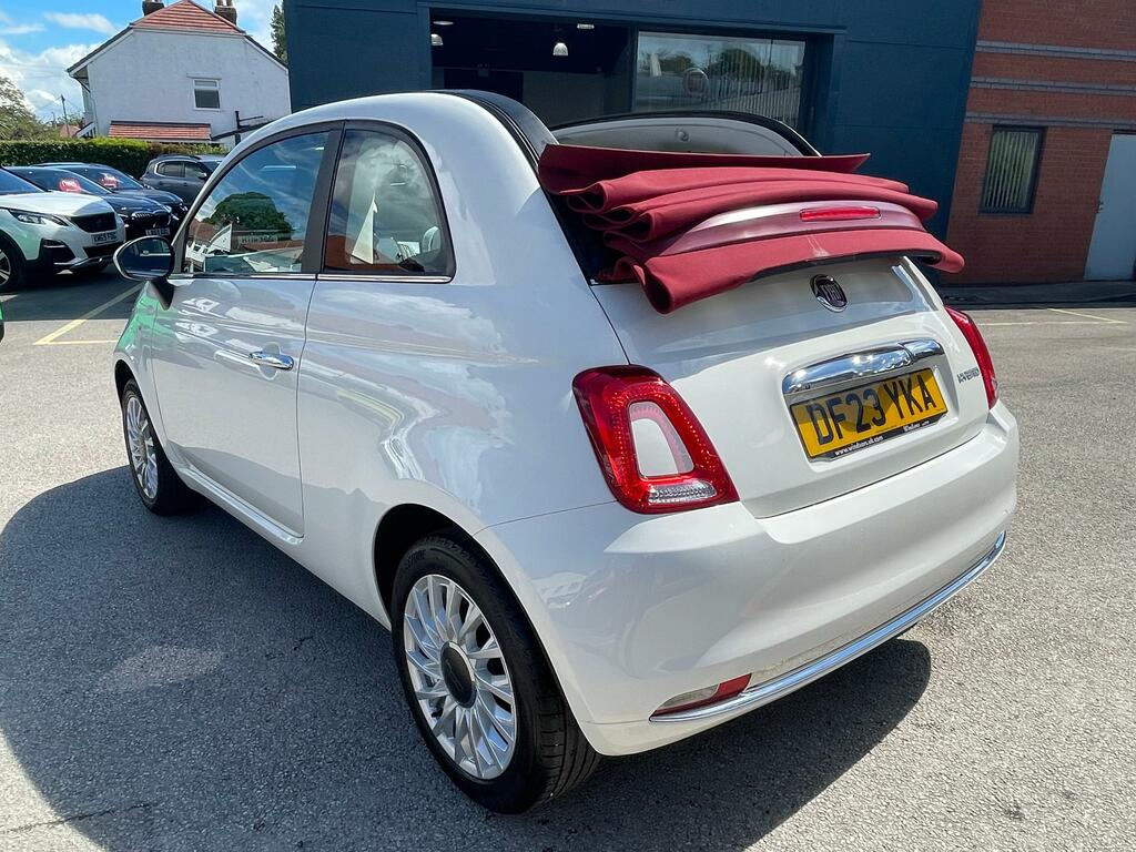 Fiat 500C 1.0 Mhev Convertible Euro 6 Ss White