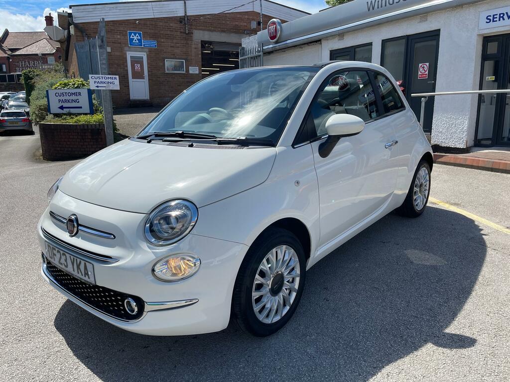 Fiat 500C 1.0 Mhev Convertible Euro 6 Ss DF23YKA White #4