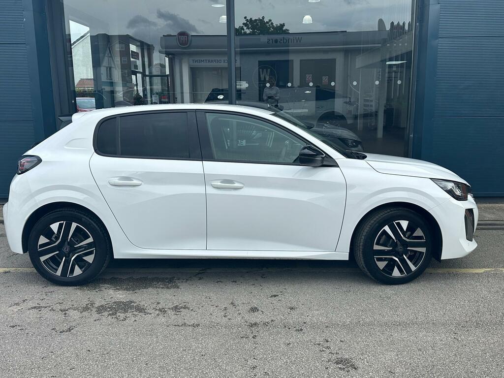 Peugeot 208 1.2 Puretech Allure Hatchback Eu GD74ULY White #2