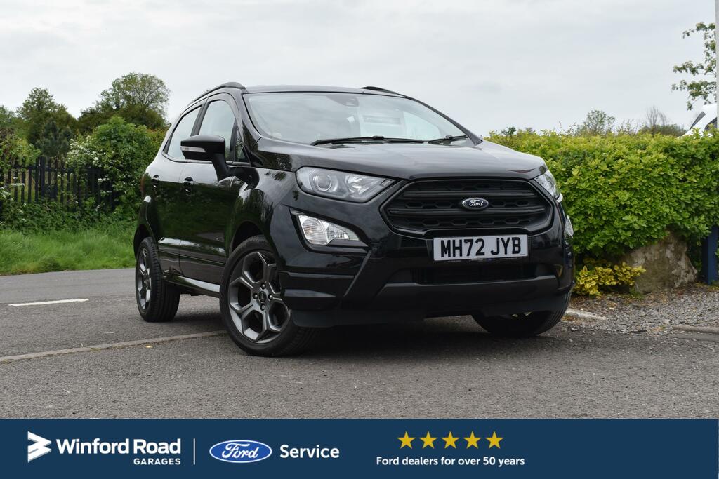 Ford Ecosport 1.0 125Ps St-line Mh72jyb Black