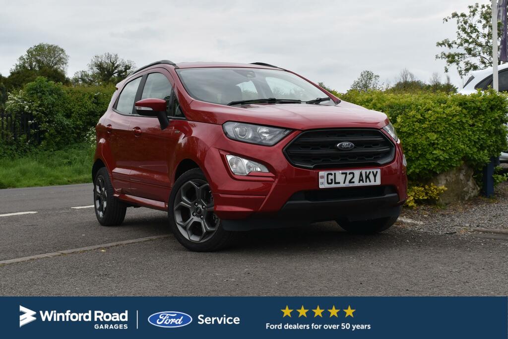 Ford Ecosport 1.0 125Ps St - Line Gl72aky Red