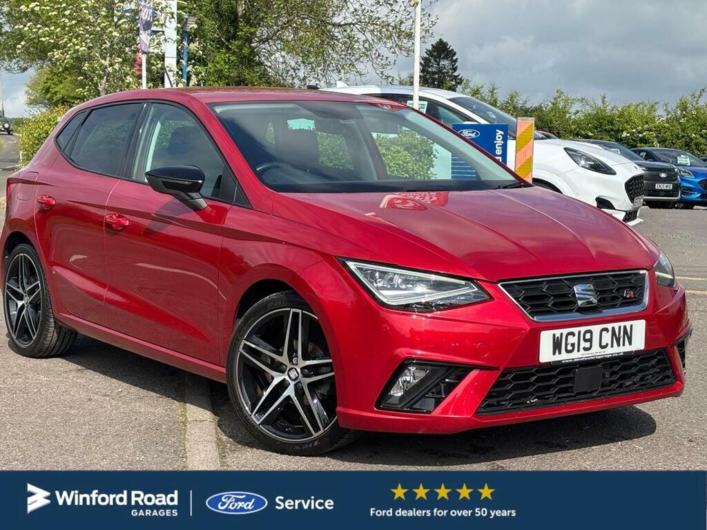 Seat Ibiza 1.0 95Ps Tsi Fr Sport Wg19cnn Red