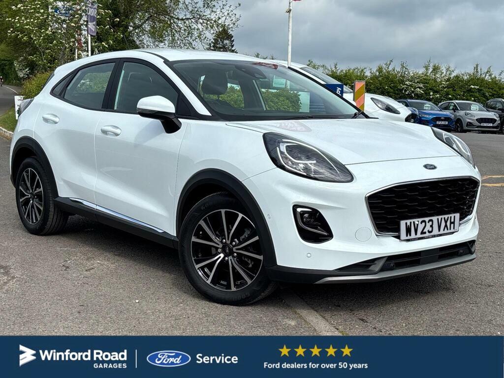 Ford Puma 1.0 125Ps Titanium Wv23vxh White