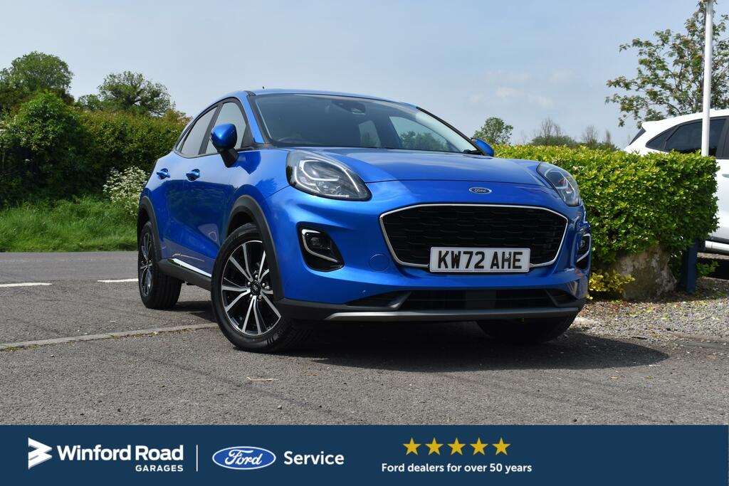 Ford Puma 1.0 125Ps Titanium Kw72ahe Blue