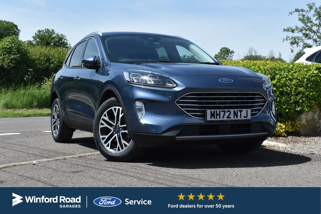 Ford Kuga 1.5 150Ps Titanium Edition Mh72ntj Blue