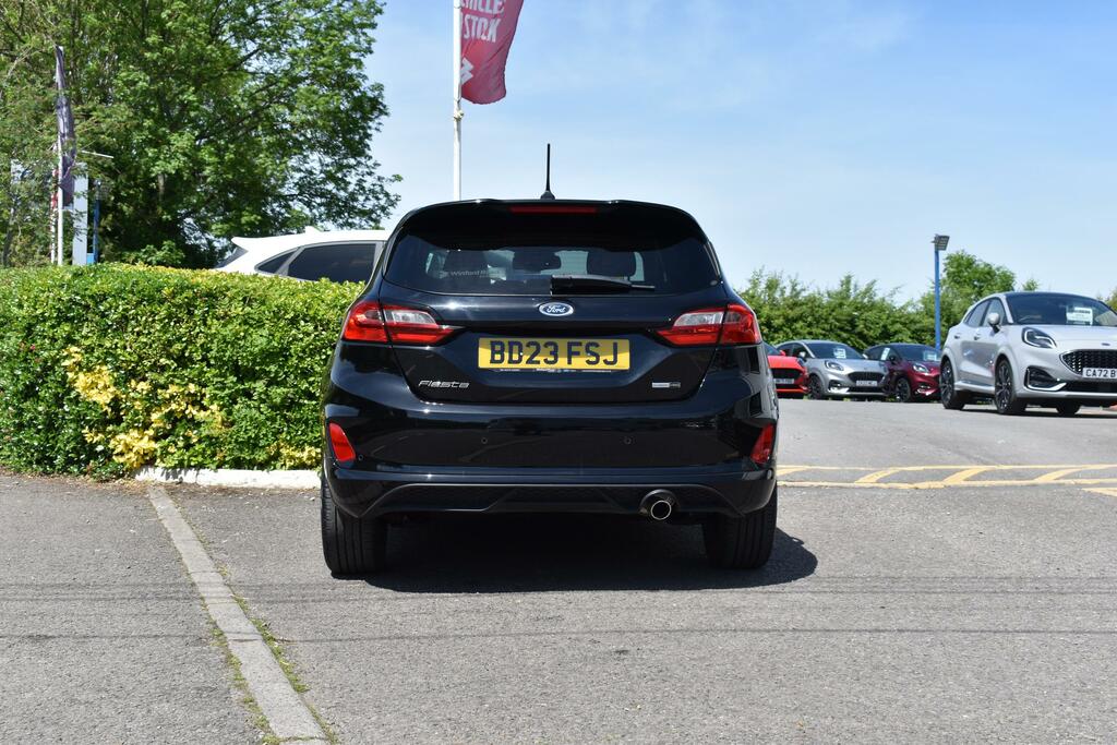 Ford Fiesta 1.0 125Ps St-line Edition Bd23fsj BD23FSJ Black #5