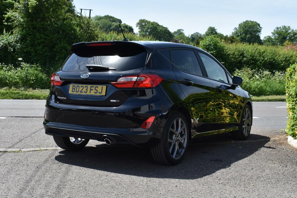 Ford Fiesta 1.0 125Ps St-line Edition Bd23fsj BD23FSJ Black #4