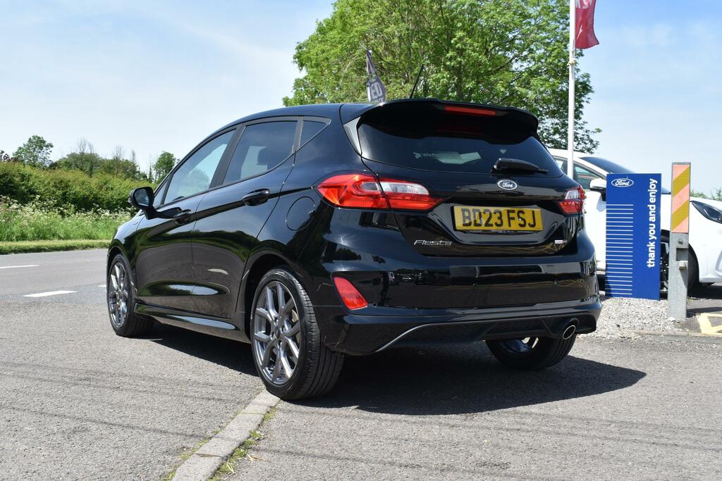 Ford Fiesta 1.0 125Ps St-line Edition Bd23fsj BD23FSJ Black #3