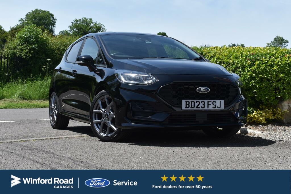 Ford Fiesta 1.0 125Ps St-line Edition Bd23fsj Black