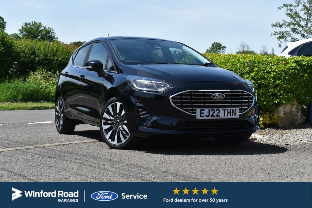Ford Fiesta 1.0 125Ps Titanium Vignale Ej22thn Black