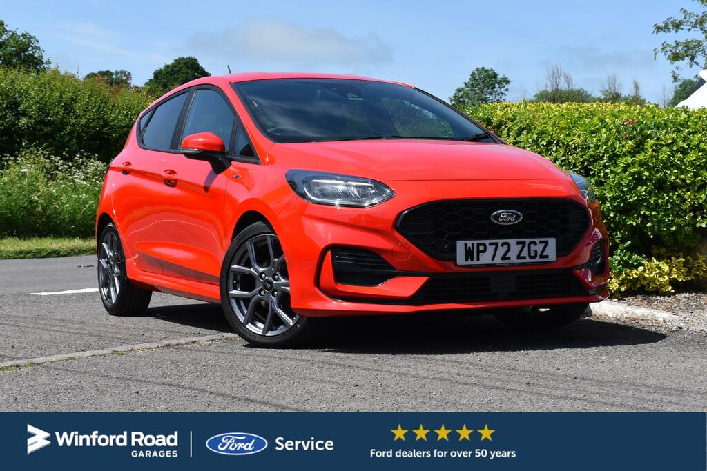Ford Fiesta 1.0 100Ps St - Line Wp72zgz Red