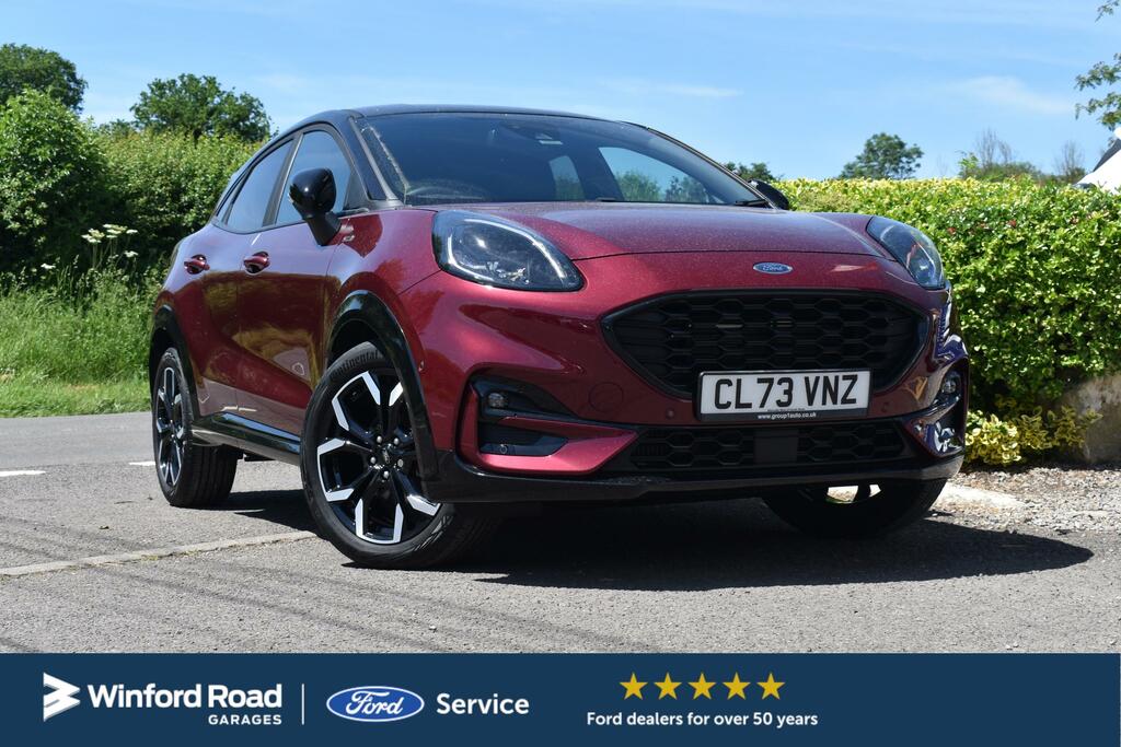 Ford Puma 1.0 155Ps Vivid Ruby Edition Cl73vnz Red
