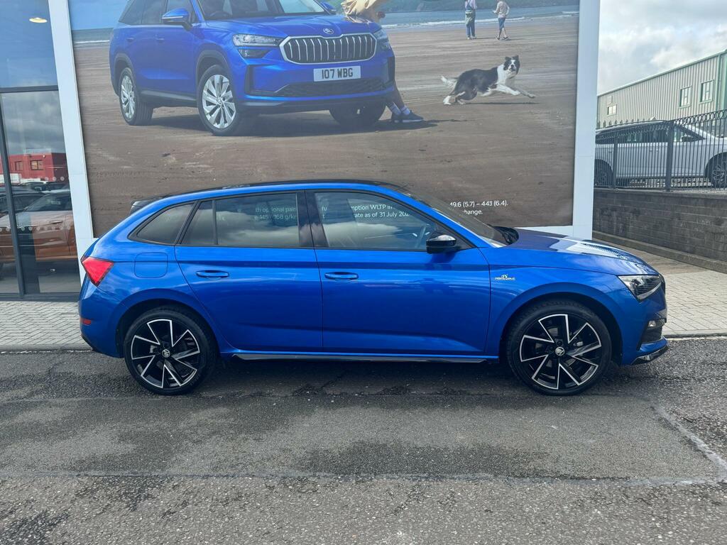 Skoda Scala 1.5 Tsi Monte Carlo Hatchback Dsg Euro EU23BXG Blue #3