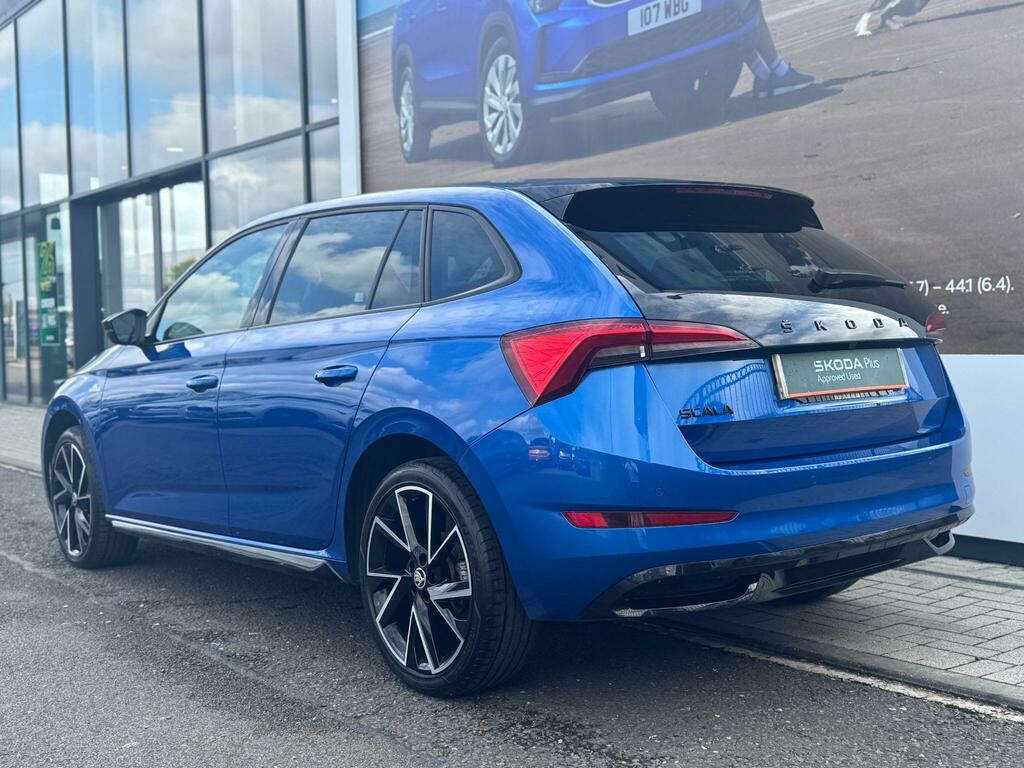 Skoda Scala 1.5 Tsi Monte Carlo Hatchback Dsg Euro EU23BXG Blue #5