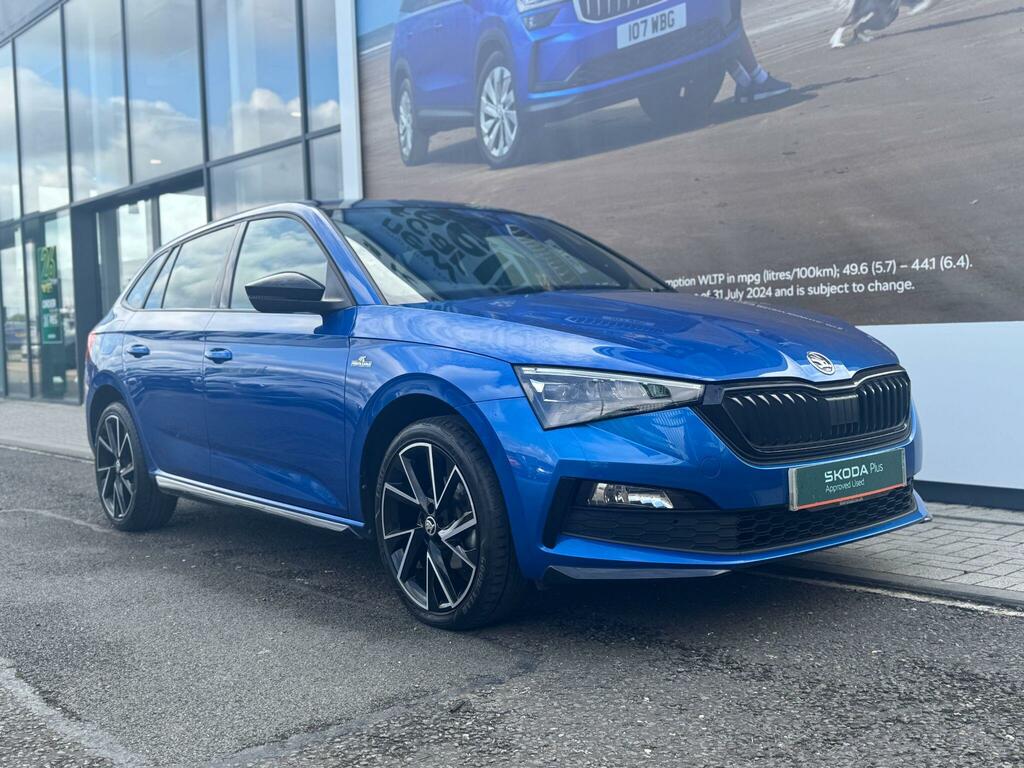 Skoda Scala 1.5 Tsi Monte Carlo Hatchback Dsg Euro EU23BXG Blue #4