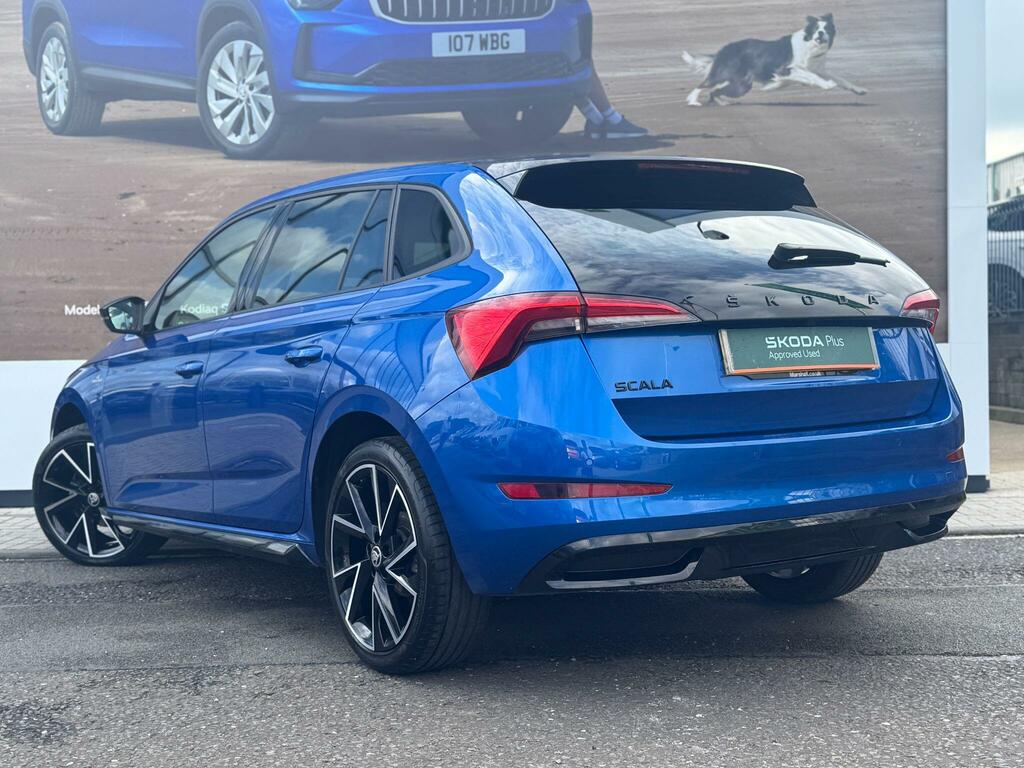 Skoda Scala 1.5 Tsi Monte Carlo Hatchback Dsg Euro EU23BXG Blue #2