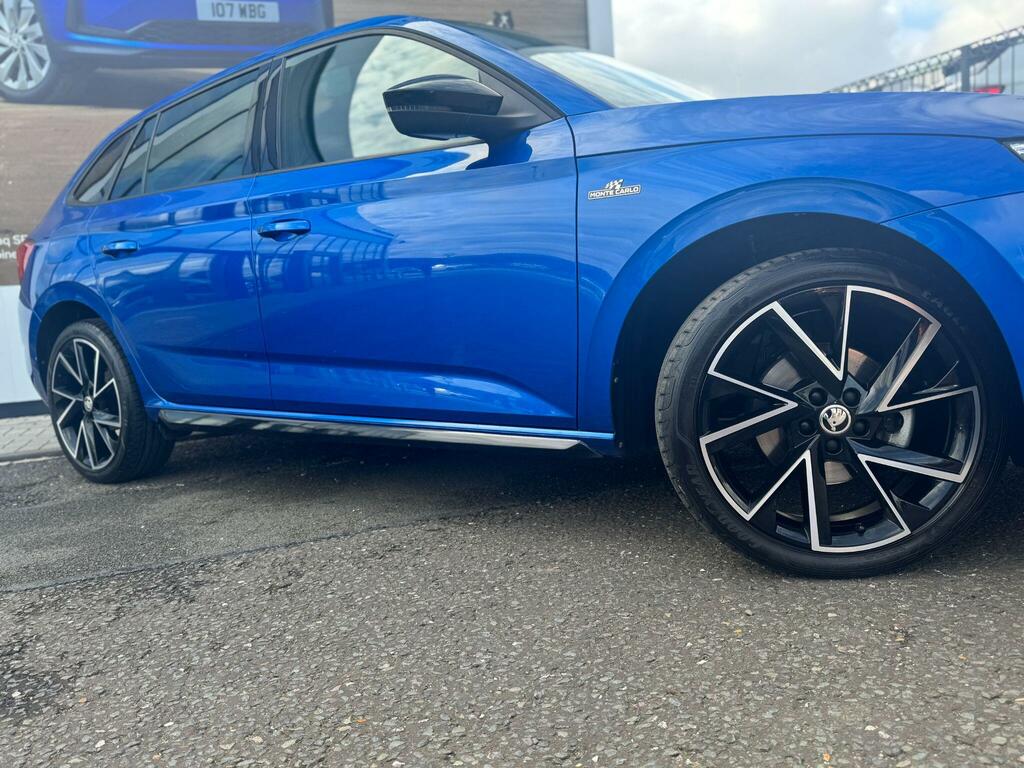 Skoda Scala 1.5 Tsi Monte Carlo Hatchback Dsg Euro EU23BXG Blue #6