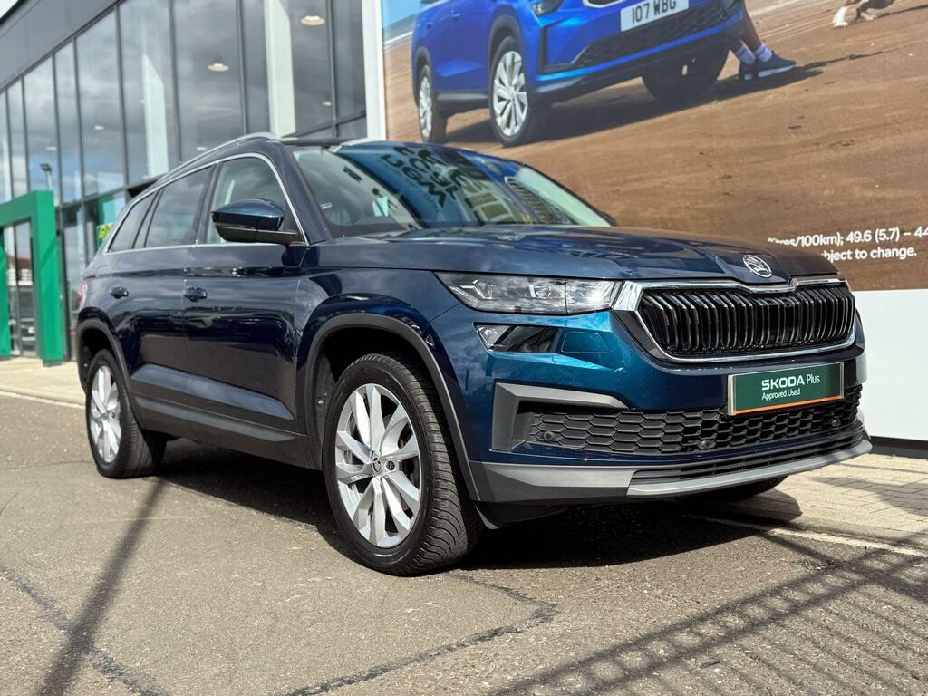 Skoda Kodiaq 1.5 Tsi Act Se L Suv Dsg Euro 6 Ss AE22YTN Blue #4