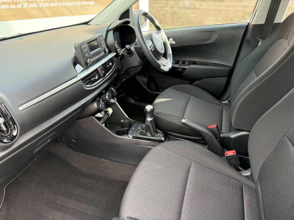 Kia Picanto 1.0 Dpi 2 Hatchback Euro 6 Ss AV72LWE Black #2