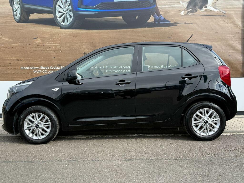 Kia Picanto 1.0 Dpi 2 Hatchback Euro 6 Ss AV72LWE Black #4