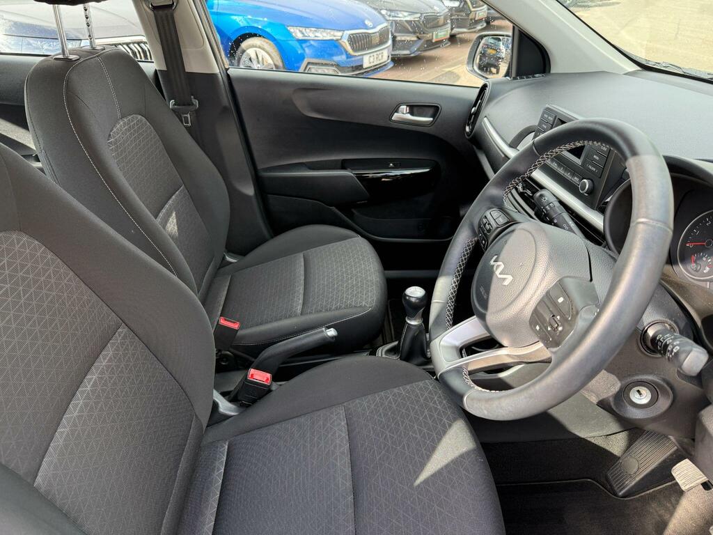 Kia Picanto 1.0 Dpi 2 Hatchback Euro 6 Ss AV72LWE Black #6