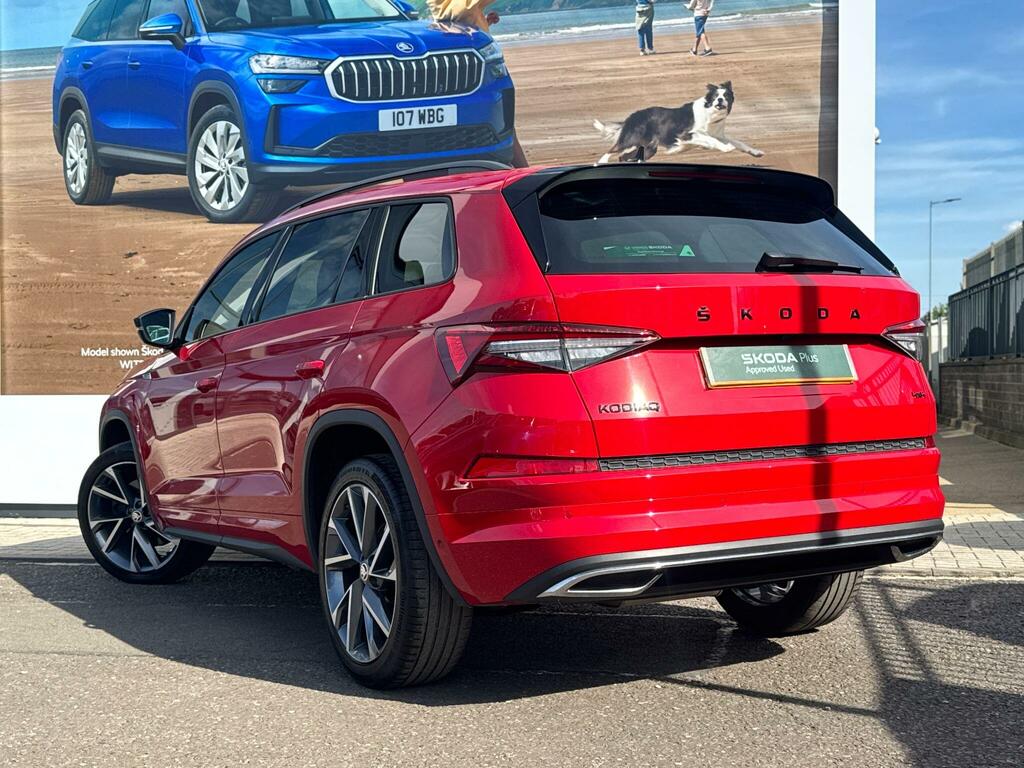 Skoda Kodiaq 2.0 Tdi Sportline Suv Dsg 4Wd Euro 6 S AJ73LWE Red #2