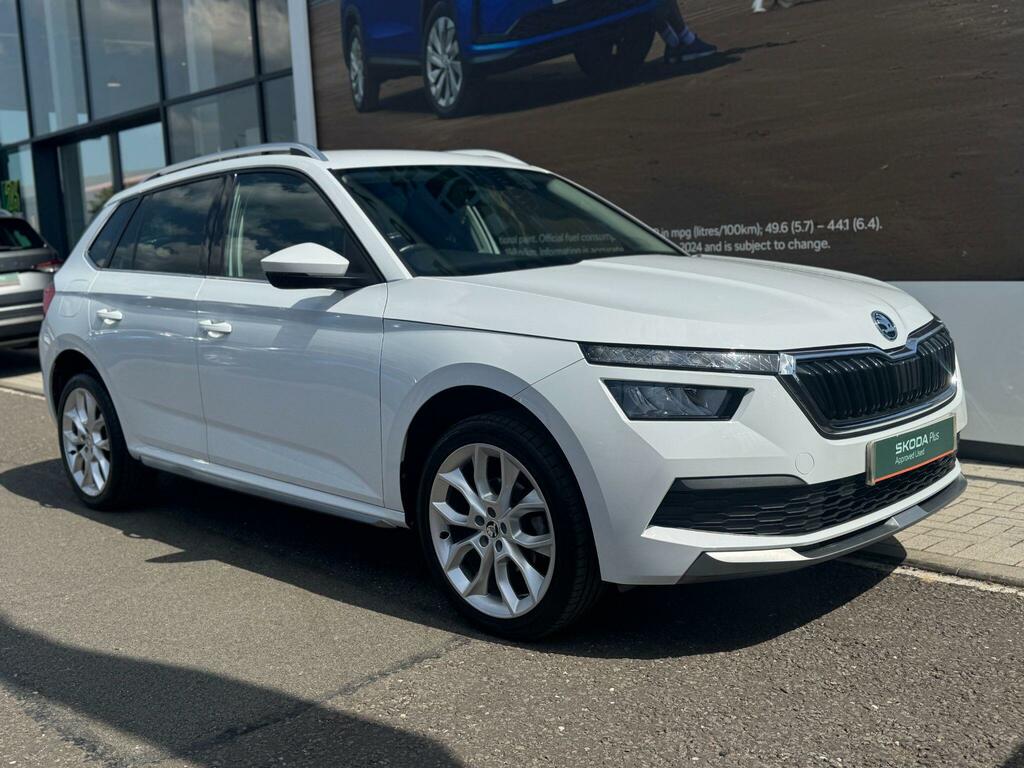 Skoda Kamiq 1.0 Tsi Se L Suv Dsg Euro 6 Ss 110 AJ21SDU White #4