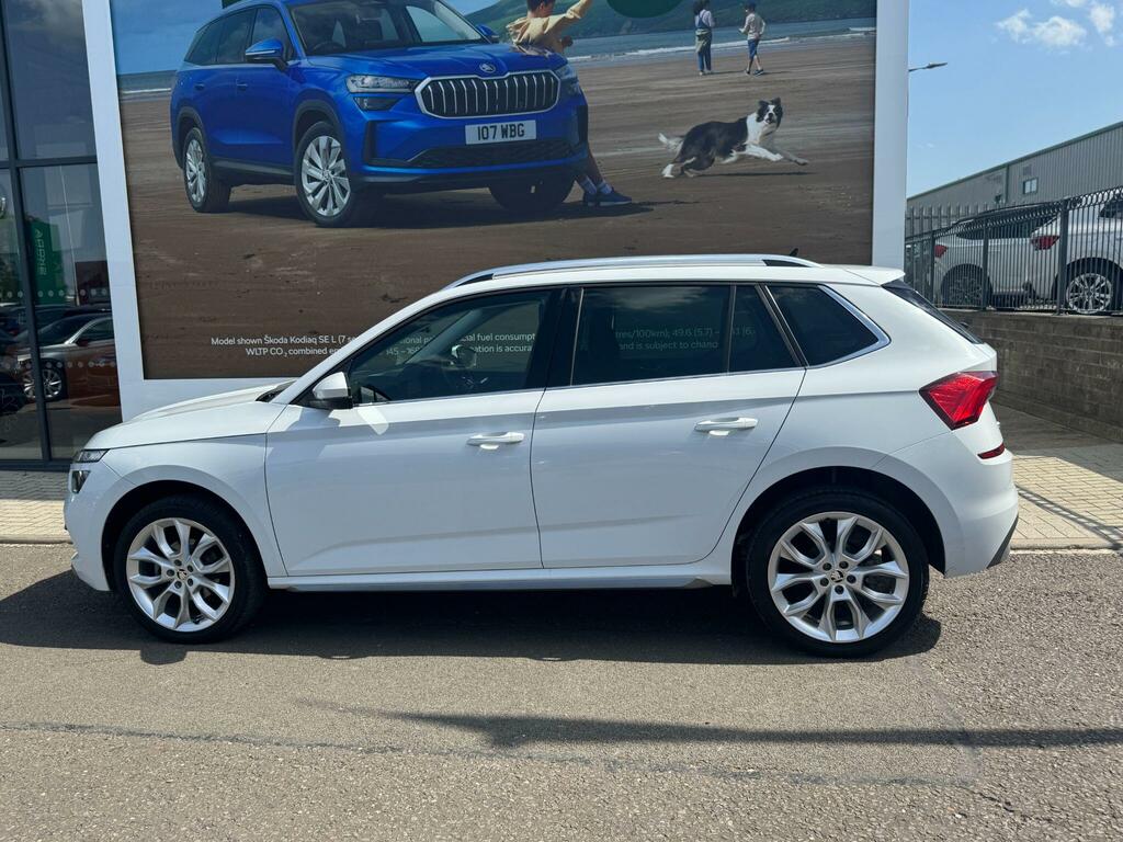 Skoda Kamiq 1.0 Tsi Se L Suv Dsg Euro 6 Ss 110 AJ21SDU White #3
