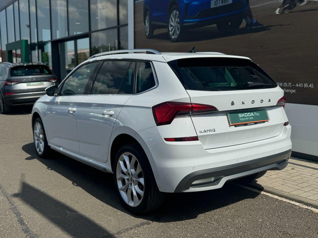 Skoda Kamiq 1.0 Tsi Se L Suv Dsg Euro 6 Ss 110 AJ21SDU White #5