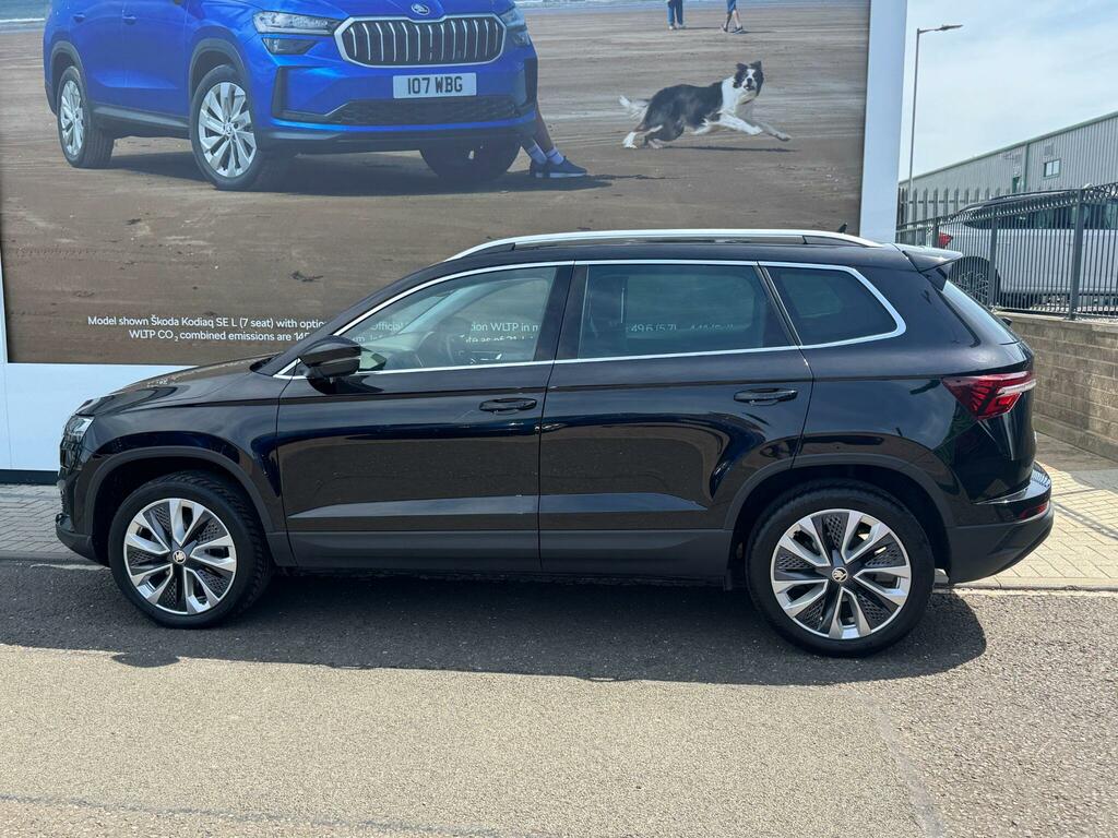 Skoda Karoq 1.5 Tsi Act Se L Suv Dsg Euro 6 Ss LO23ODF Black #4