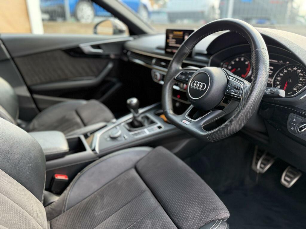 Audi A4 1.4 Tfsi Black Edition Saloon Eu SH67HWG White #3
