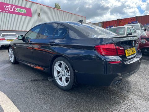BMW 5 Series 2.0 520D M OV12NHJ Black #6