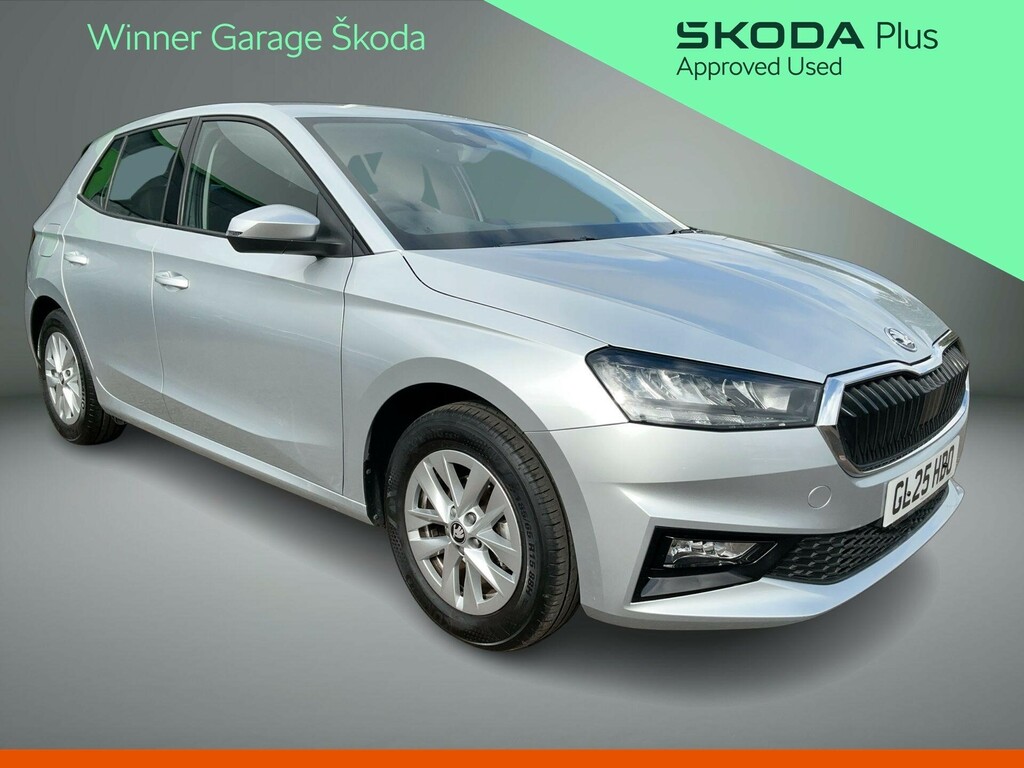 Skoda Fabia 1.0 Tsi Se Edition Euro 6 Ss GL25HBO Silver #2